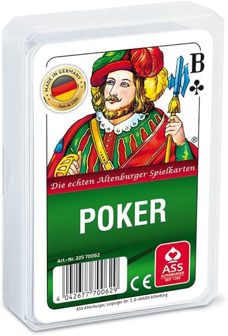 Hovedbilde Poker, franzsisches Bild (Plastiketui)