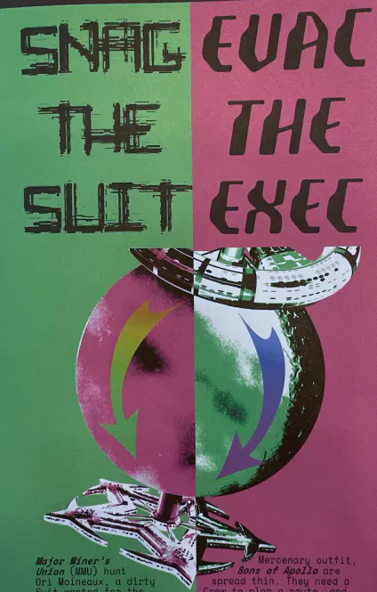 Hovedbilde Mothership RPG Snag the Suit/Evac the Exec
