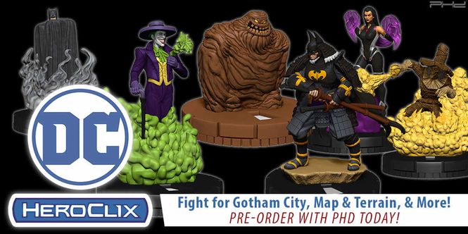 Hovedbilde DC HeroClix Fight for Gotham City Map and Terrain ...