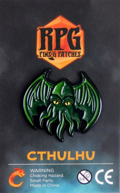 Hovedbilde RPG Pins: Cthulhu Enamel Pin
