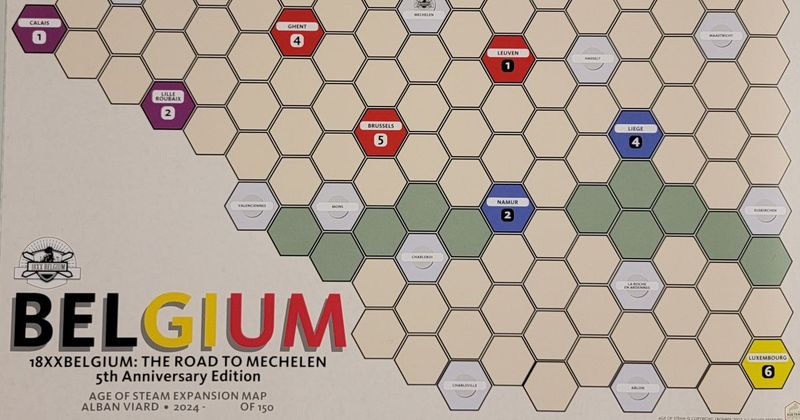 Age of Steam: South Africa/Belgium