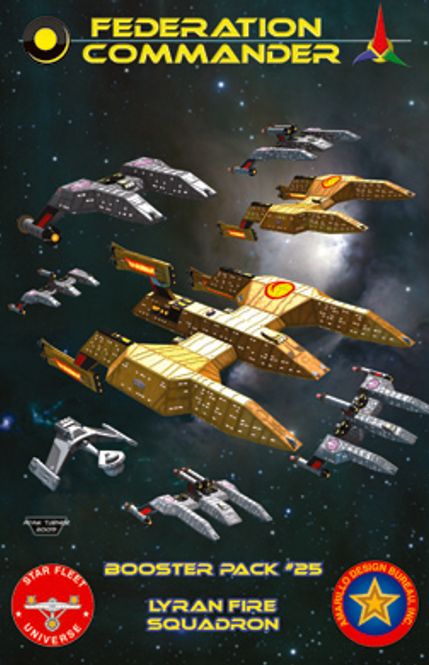 Hovedbilde Federation Commander Booster Pack 25 Lyran Fire ...
