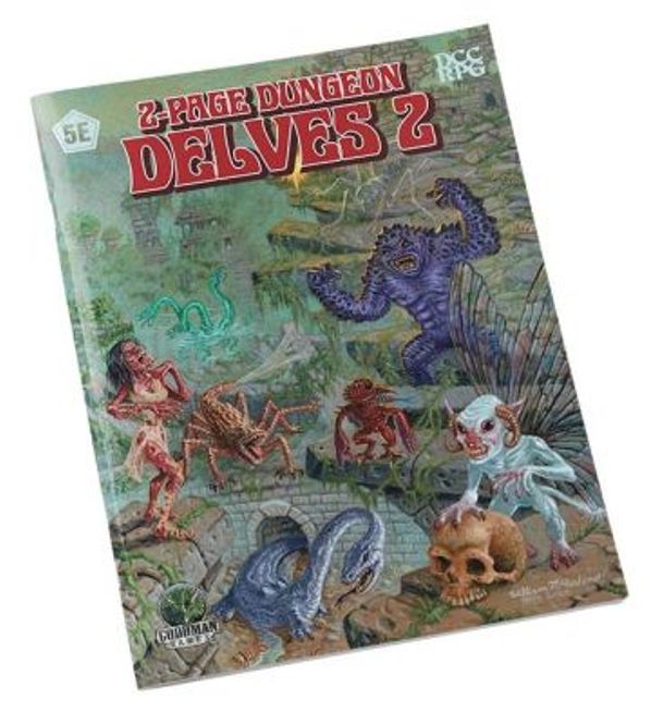 Hovedbilde 2-Page Dungeon Delves DCC/5E