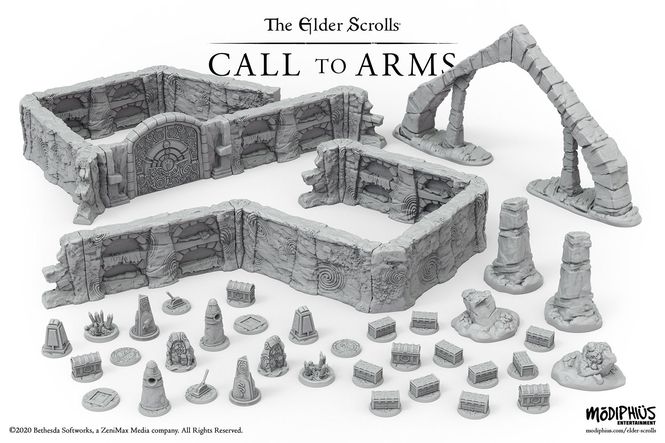 Hovedbilde The Elder Scrolls Call to Arms Bleak Falls Barrow ...