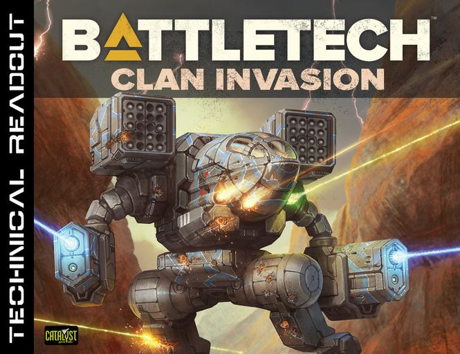 Hovedbilde Battletech Technical Readout Clan Invasion