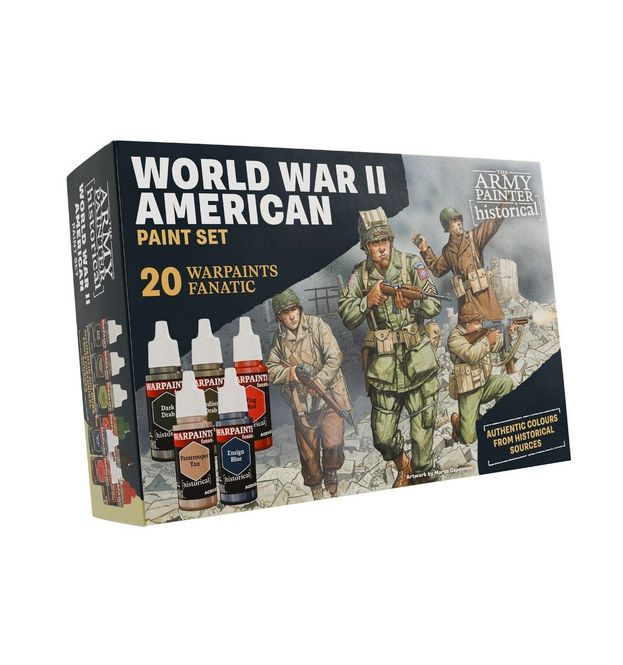 Hovedbilde Army Painter  Historical: WWII American Paint Set