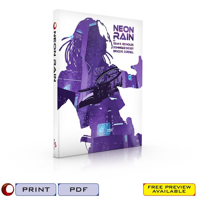 Hovedbilde Cypher System Neon Rain