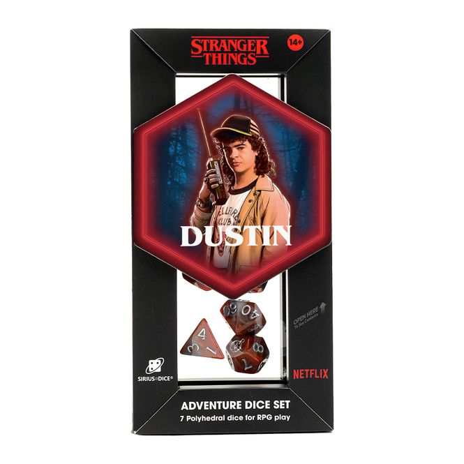 Hovedbilde Stranger Things Adventure Dice Dustin (7)
