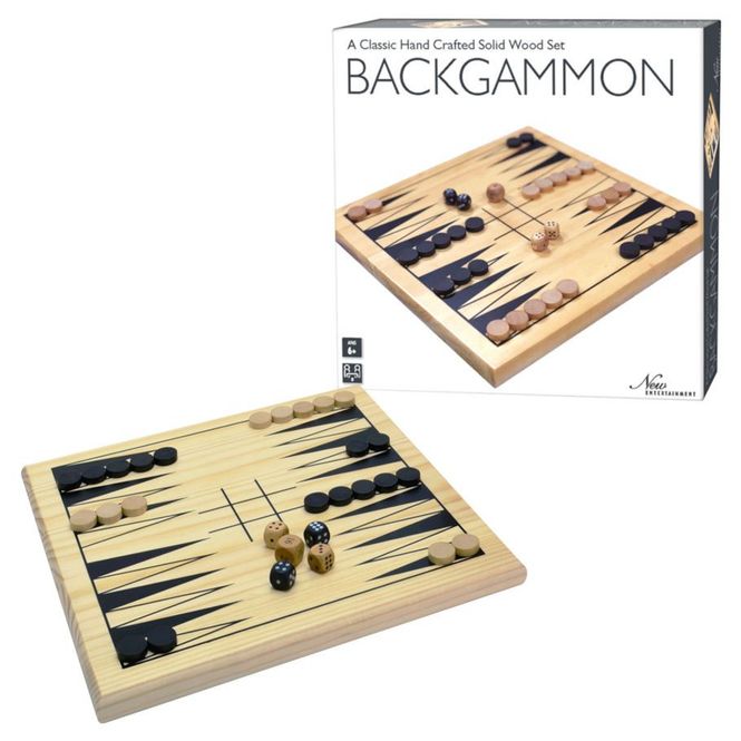 Hovedbilde Wooden Backgammon