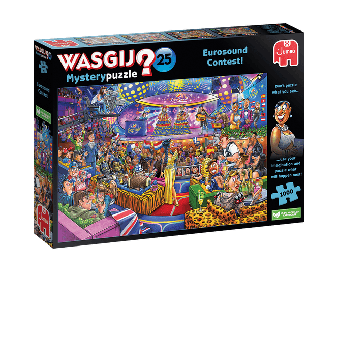 Hovedbilde Wasgij Mystery 25: Eurosound Contest (1000 Teile)