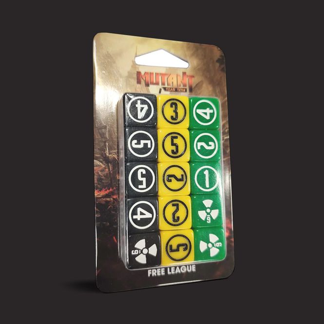 Hovedbilde Mutant Year Zero Dice Set New Design