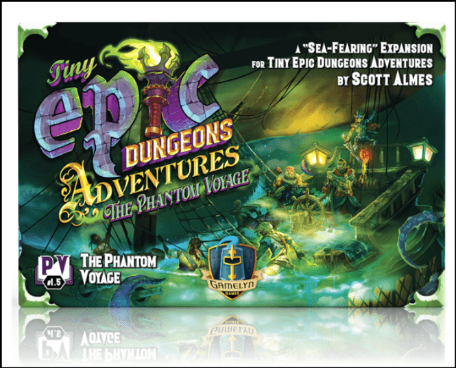 Hovedbilde Tiny Epic Dungeons Adventures Phantom Voyage