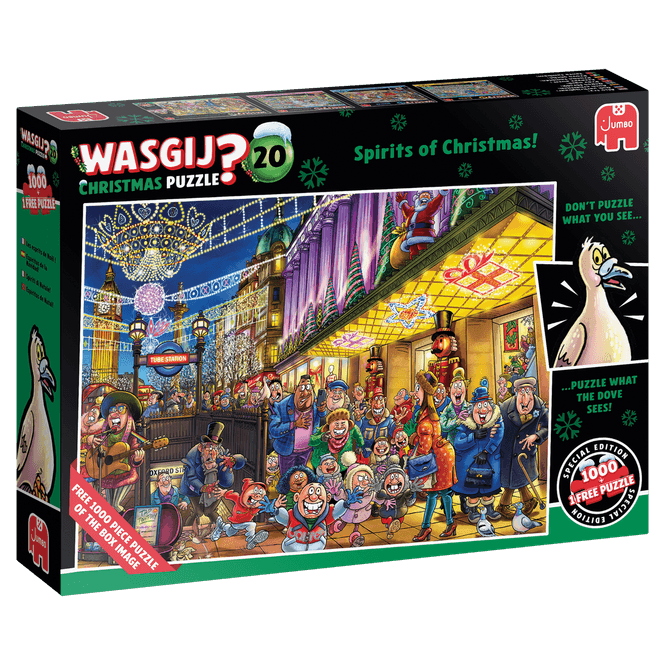 Hovedbilde Wasgij Christmas 20 Christmas Carol (2x 1000 ...