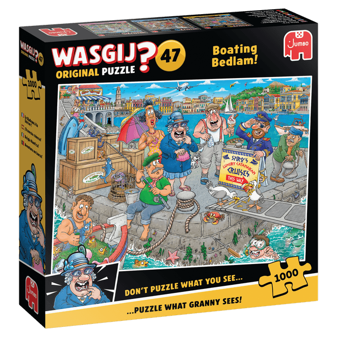 Hovedbilde Wasgij Orginal 47: Bootschaos (1000 Teile)