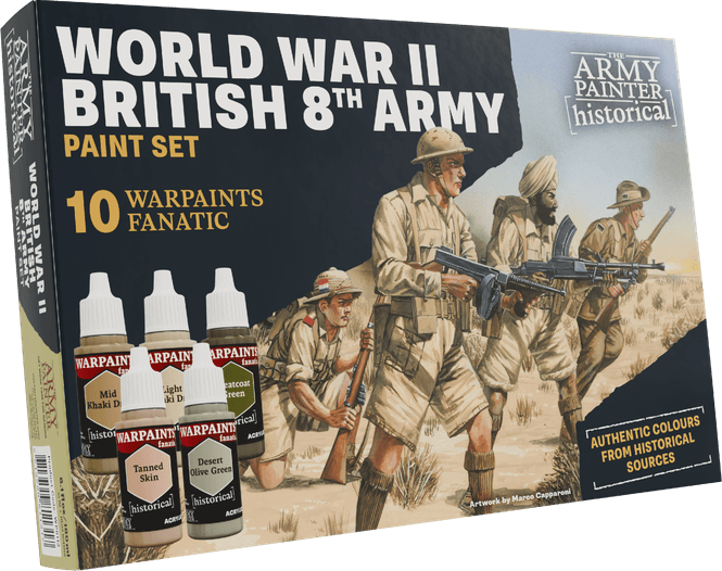 Hovedbilde Army Painter  Historical: WWII British 8th Army ...
