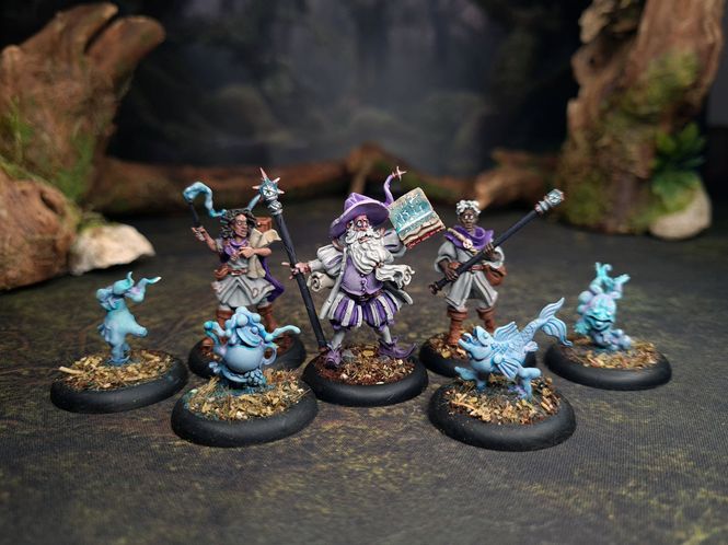 Hovedbilde ArcWorlde Wizards Starter Warband Box (Metal)
