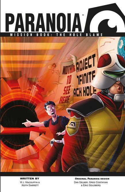 Hovedbilde Paranoia: Mission Book: The Hole Blame