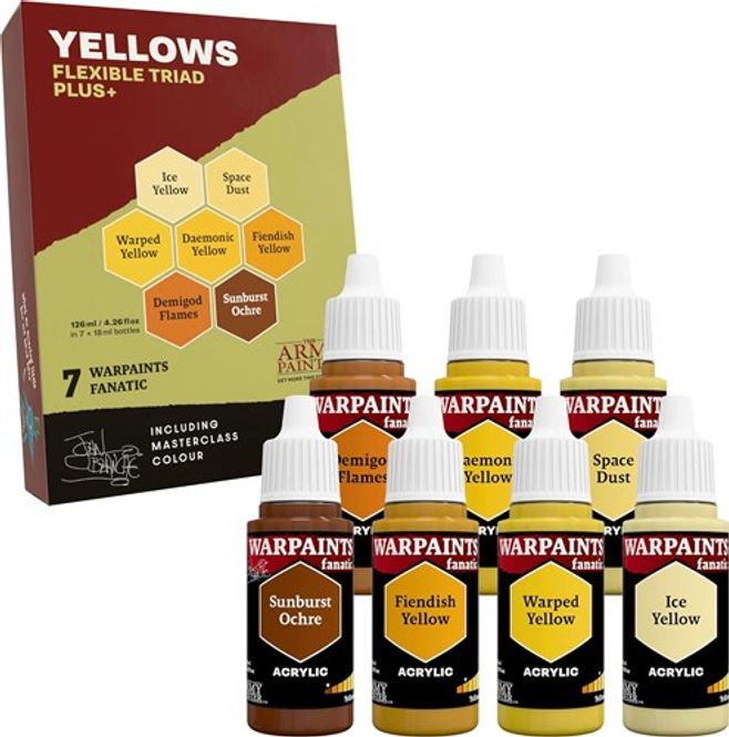 Hovedbilde Army Painter  Yellows Flexible Triad Plus