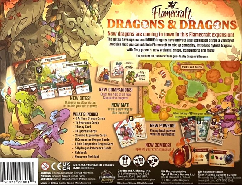 Flamecraft Dragons and Dragons