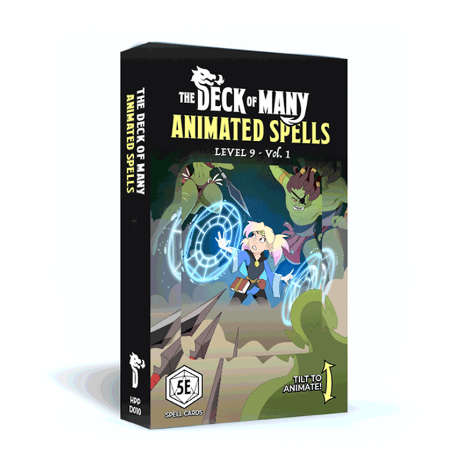Hovedbilde Deck of Many Animated Spells Level 9 Volume 1 5E