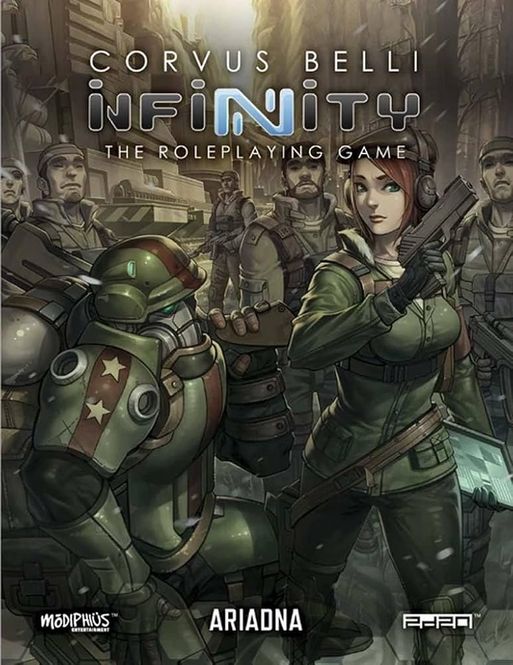 Hovedbilde Infinity RPG Ariadna Supplement