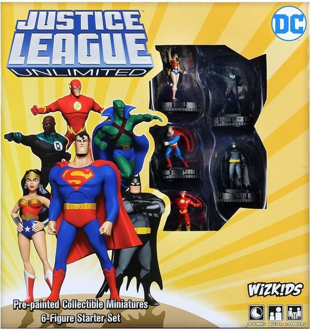 Hovedbilde DC HeroClix Justice League Unlimited Starter Set ...