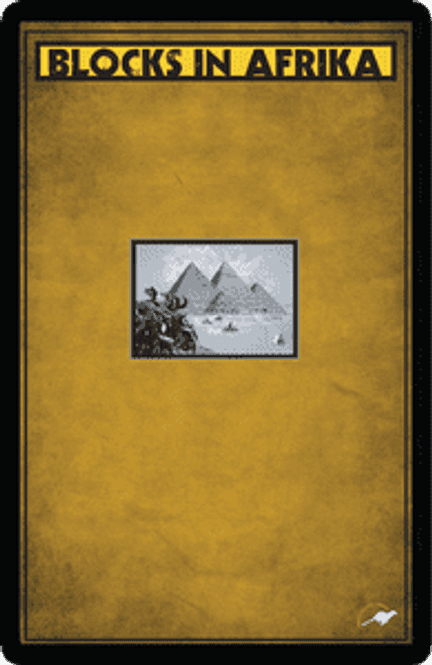 Hovedbilde Blocks in Africa Card Deck