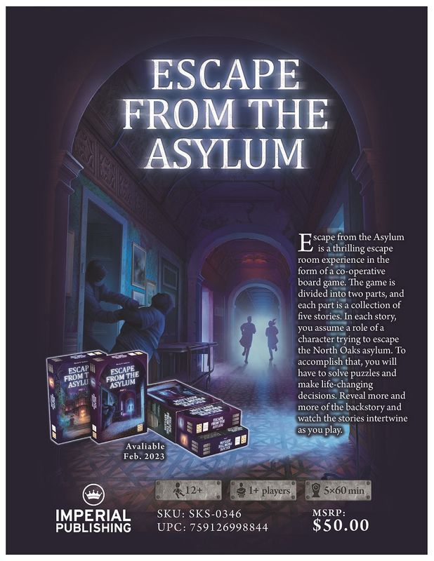 Escape from the Asylum Limited Edition